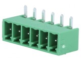 Regletă de Conexiuni Deconectabilă 6 Piste 3,81mm Soclu Tată