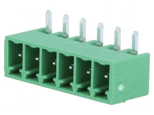 Regletă de Conexiuni Deconectabilă 6 Piste 3,81mm Soclu Tată