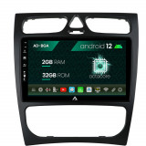 Cumpara ieftin Navigatie Mercedes Benz C-Class W203 (2000-2005), Android 12, A-Octacore 2GB RAM + 32GB ROM, 9 INCH - AD-BGA9002+AD-BGRKIT416