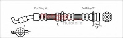 Conducta / cablu frana MAZDA PREMACY (CP) (1999 - 2005) METZGER 4114061 foto