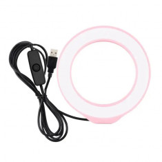 Rtop-Light Ring 4,7 inchi, 12 cm, USB, LED, aparat foto, selfie, telefon mobil,
