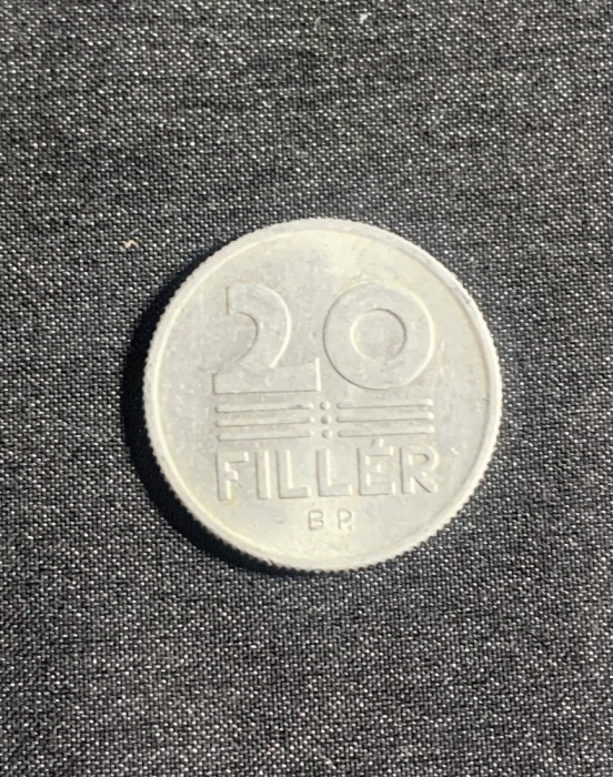 Moneda 20 filler 1973 Ungaria