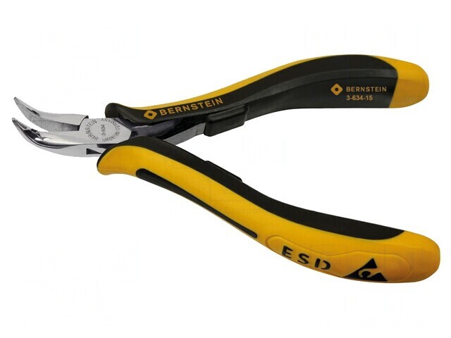 Clești Semirotunji Curbați ESD 120mm