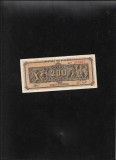 Grecia 200000000 200(milioane) drahme drachmai 1944 seria273697