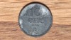 Norvegia ocupatie germana WW2 - moneda de colectie zinc - 10 ore 1941 - superba !, Europa