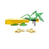 Cositoare cu Tamburi Thor 1.25m Tractor | Brat Scurt, Prelata, Cardan, 2 Tamburi, 6 Cutite, PTO 540