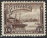 Bermuda (Colonie Britanică) 1938&ndash;1953 - Timbru Definitiv &bdquo;Yachting &icirc;n Portul Hamilton / 1 Șiling și 6 Pence (1/6)&rdquo; -KV1