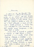 A3476N Mihai Gafița, act scris și semnat olograf, 1968
