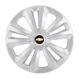 Set 4 Capace Roti Terra Gri R16, pentru Chevrolet