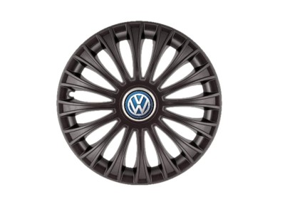 Set 4 capace roti Dino Negru R16 pentru gama auto Volkswagen foto