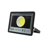 Cumpara ieftin Proiector de Exterior Techstar&reg; 50W, LED COB, IP66, Lumina Rece, Culoare 6500K, Corp Aluminiu, Suport Reglabil