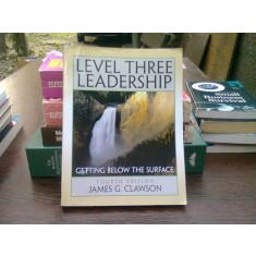 Level three leadership - James G. Clawson (Nivelul trei de conducere)