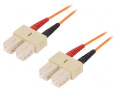 Patch cord fibră OM1 SC/UPC 2m LSZH