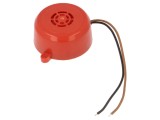 Semnalizator Piezoelectric Alarma MPM Rosu 48V 90dB Diametru 54mm Distanta Gauri 71mm Cod BCP-A48