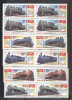 Russia 1986 Trains Locomotives x 4 MNH DC.037, Nestampilat