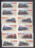 Russia 1986 Trains Locomotives x 4 MNH DC.037