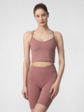 Crop top de yoga pentru femei, 4F Sportswear