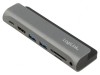 Stație de andocare aluminiu USB 3.2 cu mufă USB-C