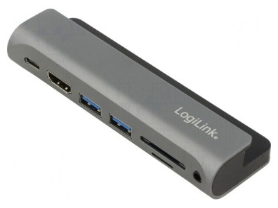 Stație de andocare aluminiu USB 3.2 cu mufă USB-C foto