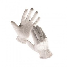 Manusi de lucru Cerva Bustard PVC 10, marimea L, bumbac, PVC