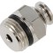 Racord push-in simplu 3/8&quot; - Alamă nichelată 0,99-20bar