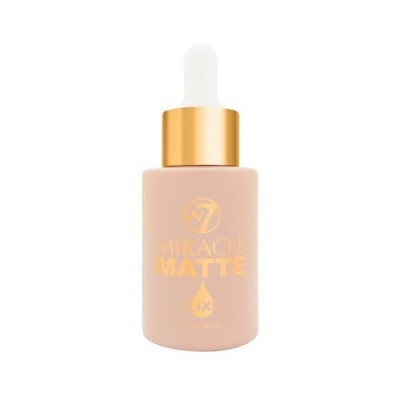 Baza de Machiaj Elixir pentru fata, W7, Miracle Matte Elixir, 30 ml foto