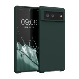 Husa kwmobile pentru Google Pixel 6, Silicon, Verde, 55480.169, Carcasa