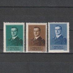 Korm&aacute;nyz&oacute;i arck&eacute;p (Efigii Guvernator) LP 596-598 1938