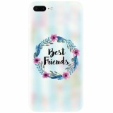 Husa silicon pentru Apple Iphone 8 Plus, Best Friends 001