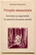 Fiintele elementale. Cercetare si experienta in natura si in lumea astrala, Sebastian Stanculescu, ezoterism, spiritualitate.