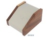 Carcasă desktop aluminiu neagră 102x140x76mm