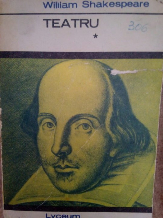 William Shakespeare - Teatru, vol. I (1971)