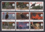 Grenada 1995 - CELEBRAREA NATURII - Serie 9 val.- MNH