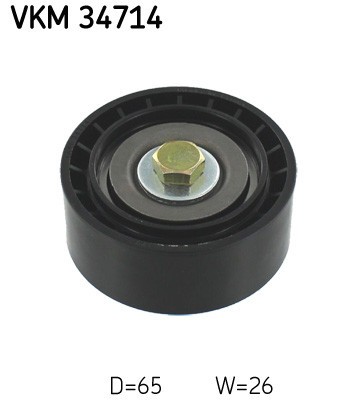 SKF VKM 34714 Rola ghidare/conducere, curea transmisie