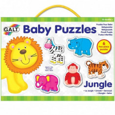 Baby Puzzle: Animale din jungla (2 piese)