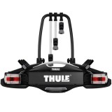 Suport 3 biciclete Thule VeloCompact 927, montare carlig remorcare, sistem rabatabil, brate detasabile, compatibil frane disc
