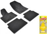 Covorase auto din mocheta Umbrella pentru Citroen C5 II (covorase spate dintr-o singura piesa) (2008-2017) , Sisteme fixare Peugeot Citroen + Odorizan