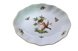 PLATOU OVAL VINTAGE MICUȚ DIN PORȚELAN HEREND HUNGARY