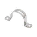 Cumpara ieftin Clema metalica dubla pentru prindere, 26 mm, 10 buc / set