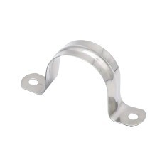 Clema metalica dubla pentru prindere, 26 mm, 100 buc / set