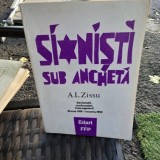 SIONISTI SUB ANCHETA de A.L. ZISSU , 1993