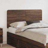 vidaXL Tăblie cap cu headboard Stejar &icirc;nchis 135 cm Lemn compozit 887898