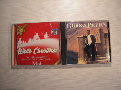 LOT 2 CD-uri: George Pettus (MCA Records) si Muzica de Craciun (White Christmas) foto