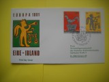 HOPCT PLIC FDC S NR 108 IRLANDA -EUROPA CEPT 1981