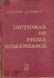 Dictionar de proza romaneasca