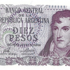 Argentina 10 Pesos ( ND (1973/76) P-295 UNC !!!