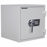 Seif certificat antiefractie antifoc FireMaster50 electronic 490x480x455mm EN1143/EN2 60P gri deschis, Rottner Security