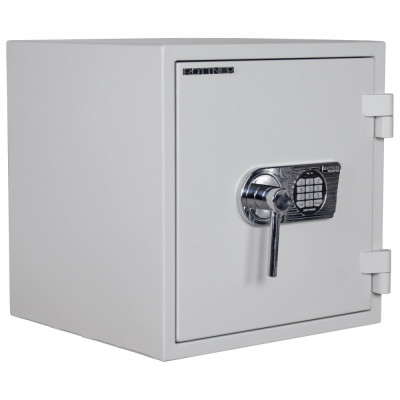 Seif certificat antiefractie antifoc FireMaster50 electronic 490x480x455mm EN1143/EN2 60P gri deschis foto