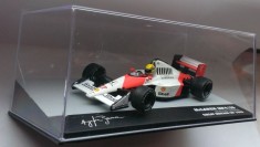 Macheta McLaren MP4/5B Ayrton Senna Campion Formula 1 1990 - IXO/Altaya 1/43