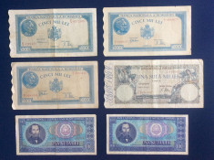 Bancnote Romania - Lot bancnote Romania (starea care se vede) foto